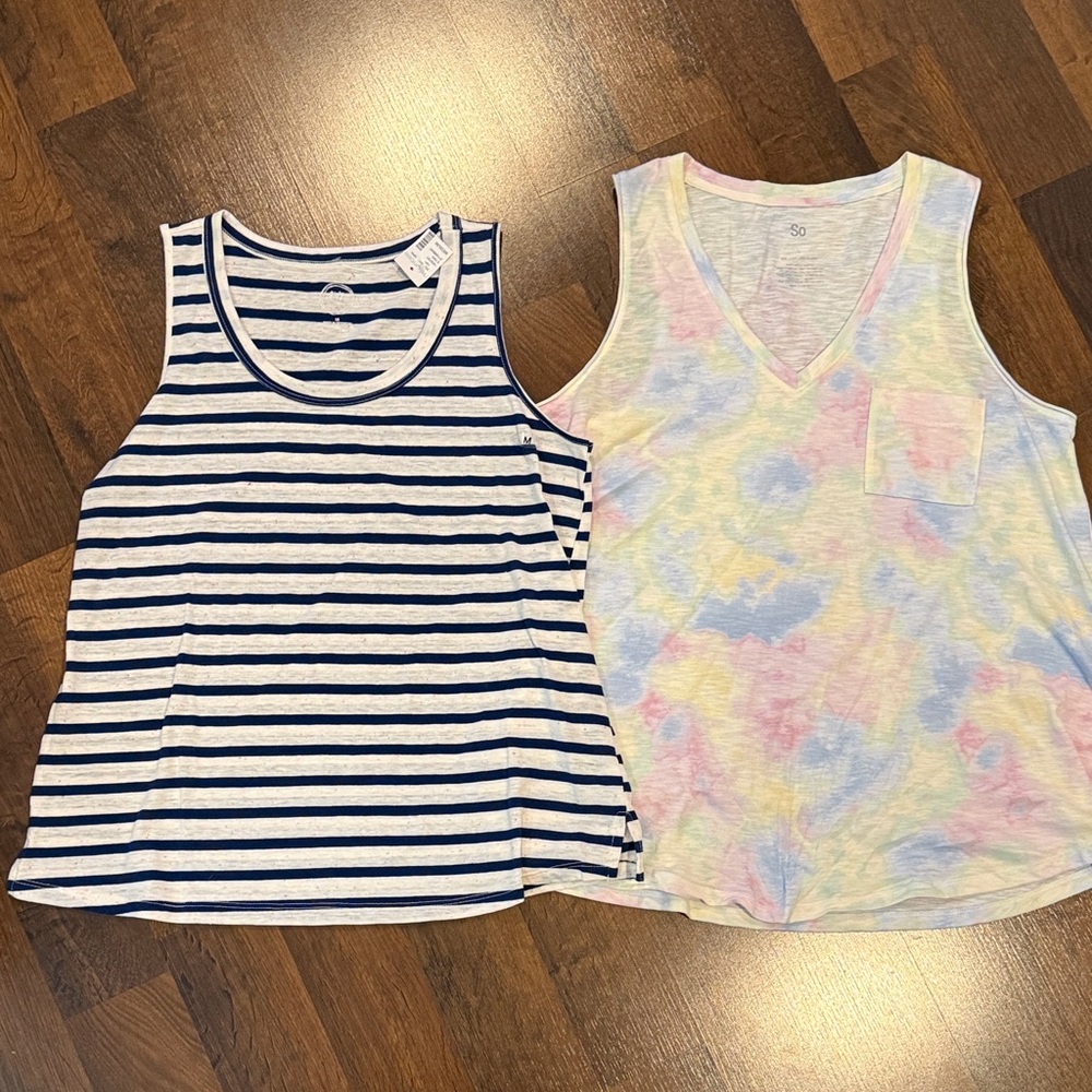 Lot of 2 NWT Tank Tops